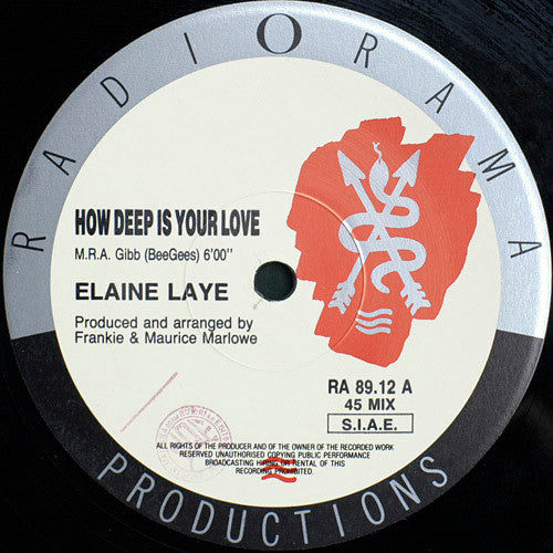 Elaine Laye : How Deep Is Your Love (12")