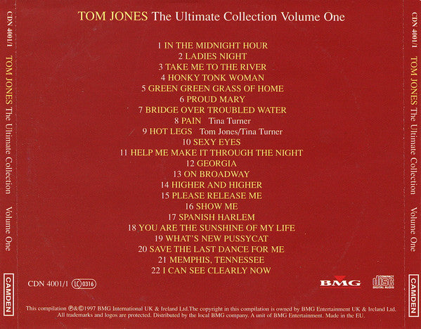 Tom Jones : The Ultimate Collection (4xCD, Comp + Box, Comp)