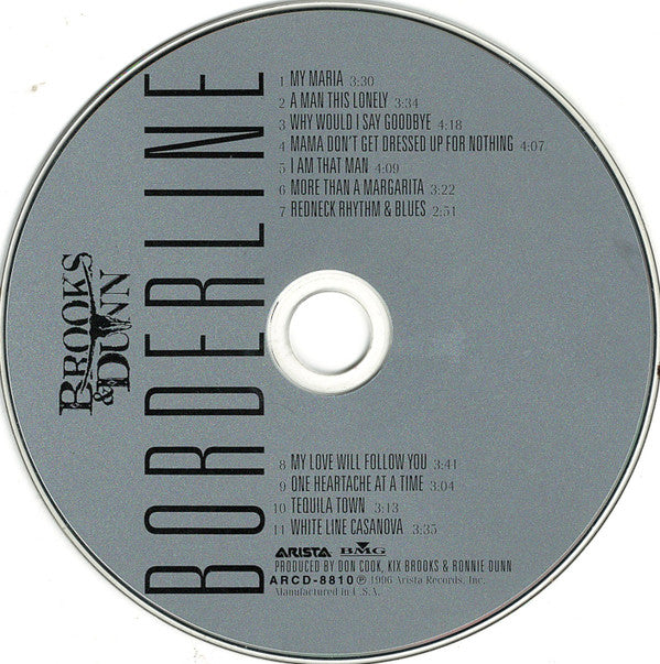 Brooks & Dunn : Borderline (CD, Album, Club)