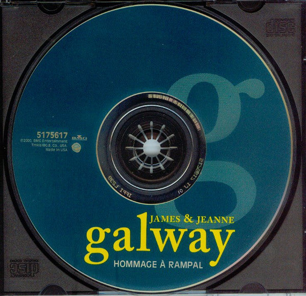 François Devienne / Domenico Cimarosa - James Galway / Jeanne Galway / London Mozart Players : Hommage À Rampal (CD, Club)