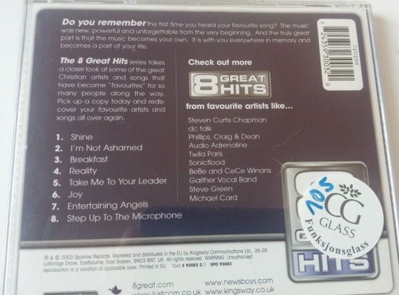Newsboys : 8 Great Hits (CD, Comp)