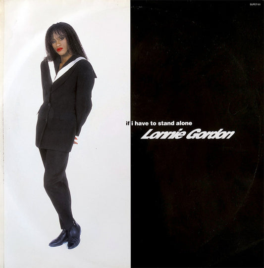 Lonnie Gordon : If I Have To Stand Alone (12", Single)