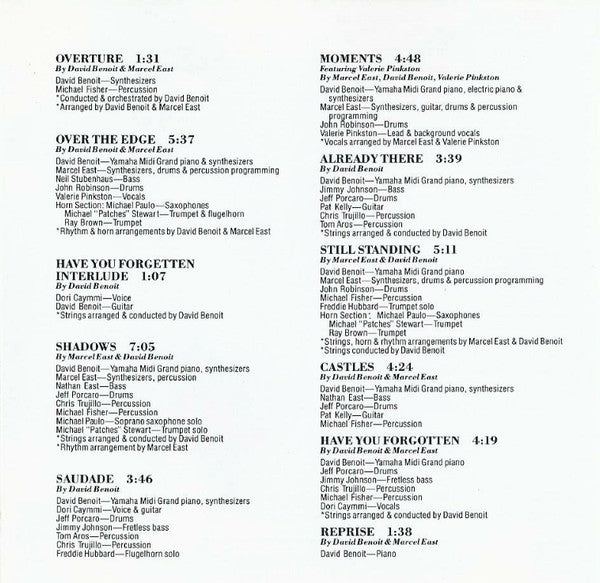 David Benoit : Shadows (CD, Album)