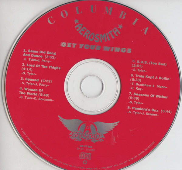 Aerosmith : Get Your Wings (CD, Album, RE, RM)
