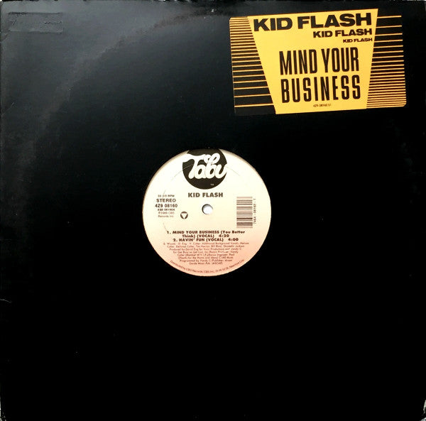 Kid Flash : Mind Your Business (12")