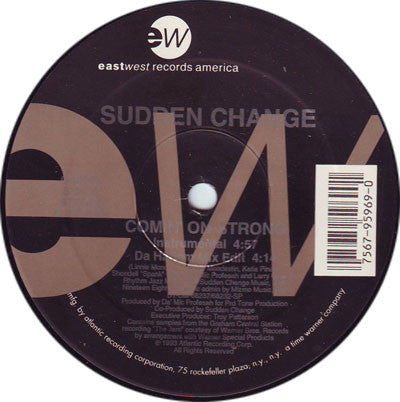 Sudden Change : Comin' On Strong (12")