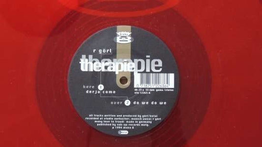 Robert Görl : Therapie (2x12", Red)
