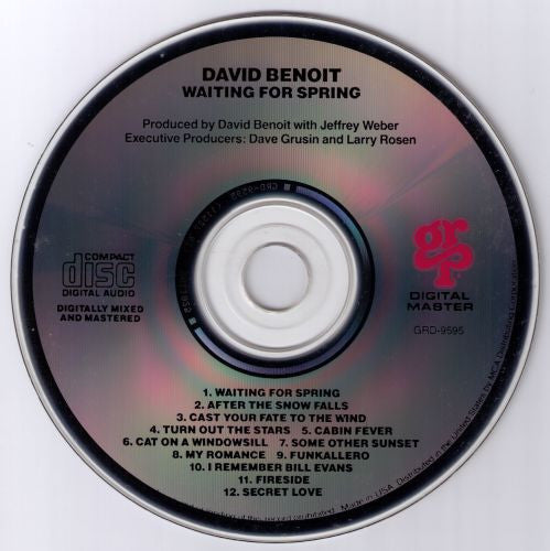 David Benoit : Waiting For Spring (CD, Album)