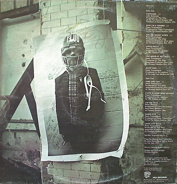 The Who : Odds & Sods (LP, Comp, Glo)