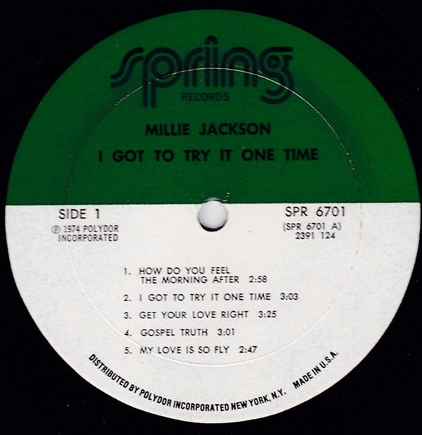 Millie Jackson : I Got To Try It One Time (LP, Album)