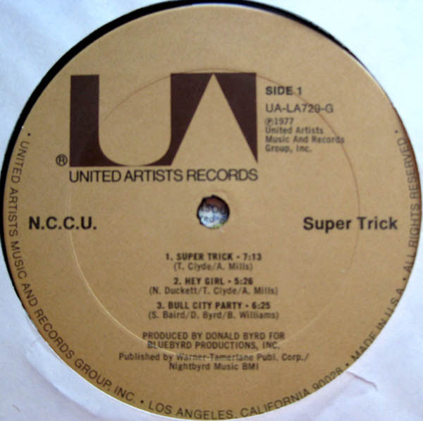 N.C.C.U. : Super Trick (LP, Album)