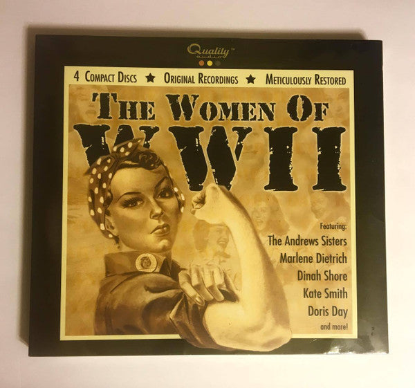 Various : The Women Of WWII (4xCD, Comp, RM + Box)