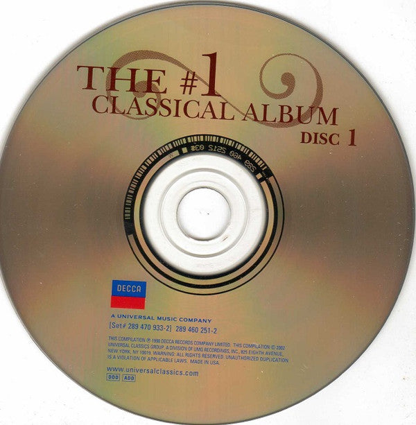 Various : The #1 Classical Album (2xCD, Comp)