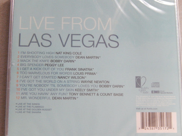 Various : Live From Las Vegas (CD, Comp)