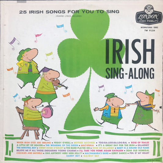 Denis Martin : Irish Sing-Along (LP, Album, Mono)