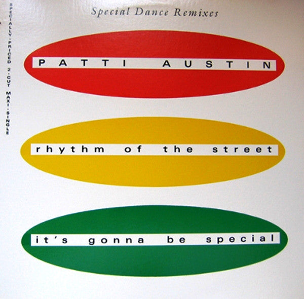 Patti Austin : Rhythm Of The Street / It's Gonna Be Special (12", Maxi)
