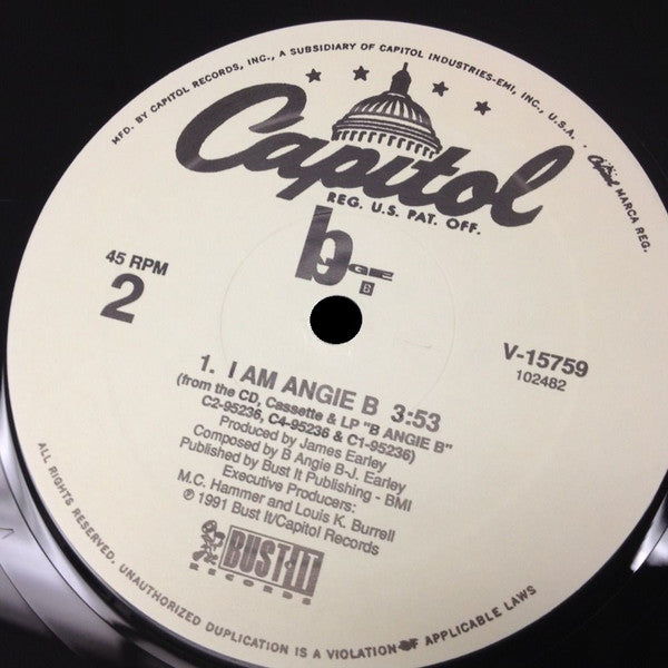 B Angie B : Sweet Thang (12", Single)