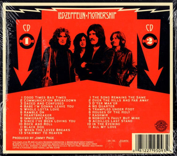 Led Zeppelin : Mothership (2xCD, Comp, RM)