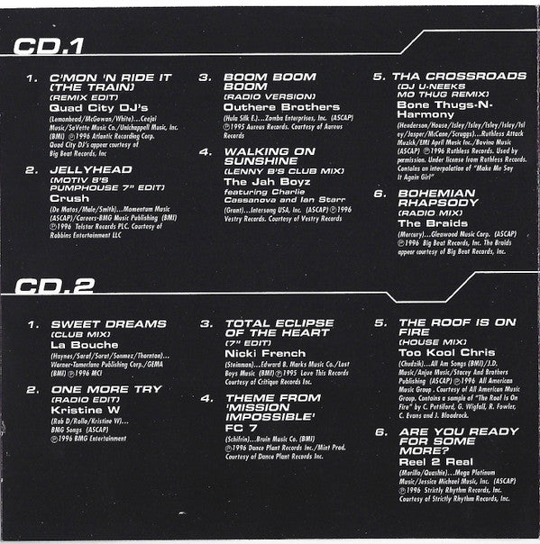 Various : Club Mix '97 (2xCD, Mixed)