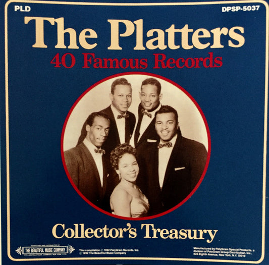The Platters : 40 Famous Records (Collector's Treasury) (2xCD, Comp)