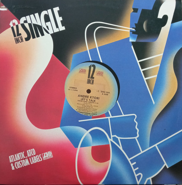 Andre Ktori : Let's Talk (12", Promo)
