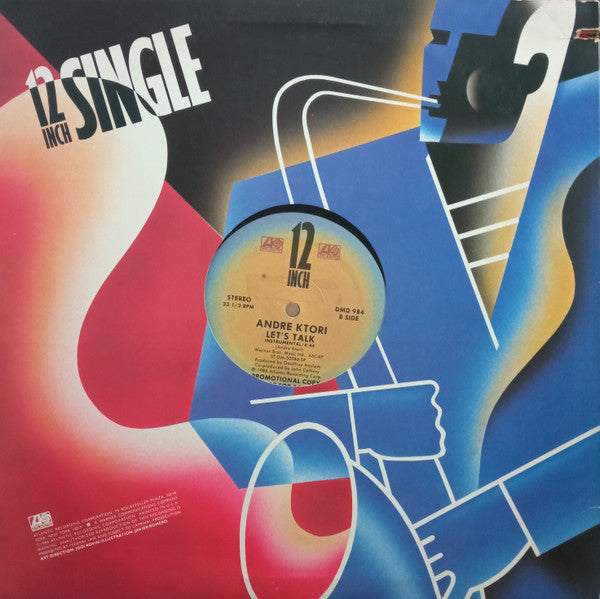 Andre Ktori : Let's Talk (12", Promo)