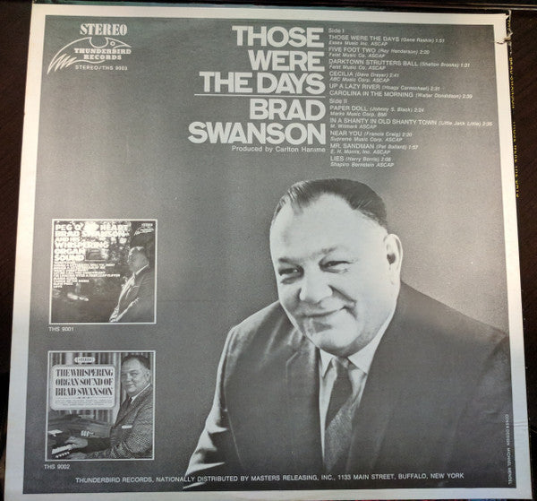 Brad Swanson : Those Were The Days (LP)