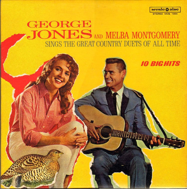 George Jones & Melba Montgomery : George Jones And Melba Montgomery Sings The Great Country Duets Of All Time (LP, Comp, 1st)