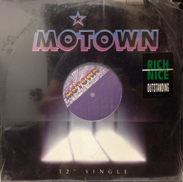 Rich Nice With Special Guest Jeff Redd : Outstanding (12")