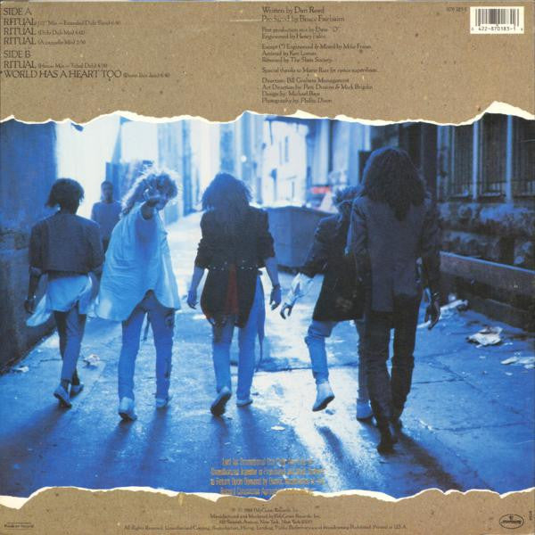 Dan Reed Network : Ritual (12", Single, Promo)