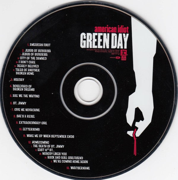 Green Day : American Idiot (CD, Album, Enh)