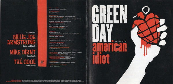 Green Day : American Idiot (CD, Album, Enh)