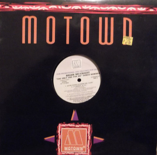 Brian McKnight : The Only One For Me (Dance Remixes) (12", Promo)