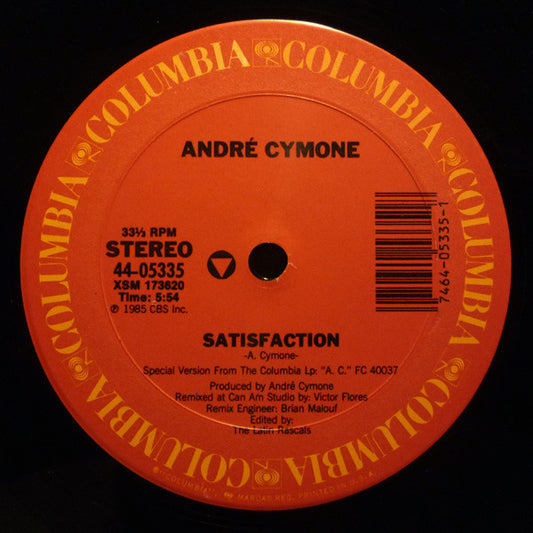 André Cymone : Satisfaction (12")