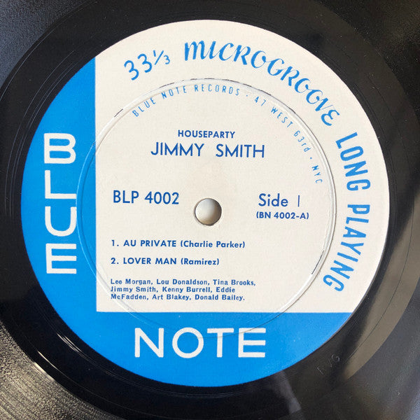 Jimmy Smith : House Party (LP, Album, Mono)