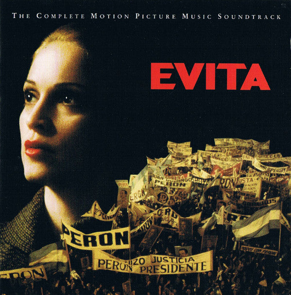 Andrew Lloyd Webber And Tim Rice : Evita (The Complete Motion Picture Music Soundtrack) (2xCD, Album, RE, RP)