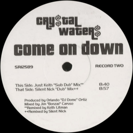 Crystal Waters : Come On Down (2x12", TP)