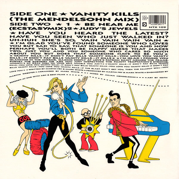 ABC : Vanity Kills (The Mendelsohn Mix) (12", Single)