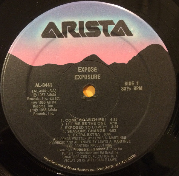 Exposé : Exposure (LP, Album, Hau)