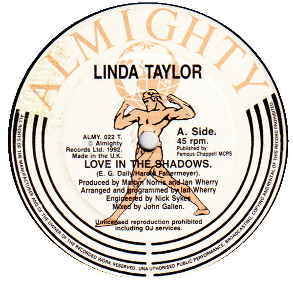 Linda Taylor : Love In The Shadows (12")