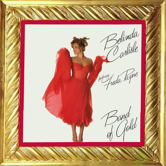 Belinda Carlisle Featuring Freda Payne : Band Of Gold (12", Amb)