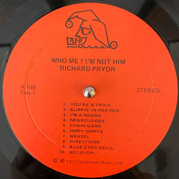 Richard Pryor : Who Me? I'm Not Him (LP, Album)