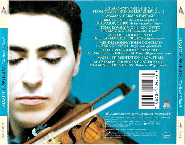 Maxim Vengerov : The Road I Travel   (CD, Comp)