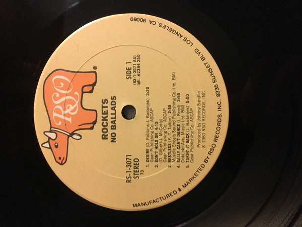 The Rockets (5) : No Ballads (LP, Album, 73 )