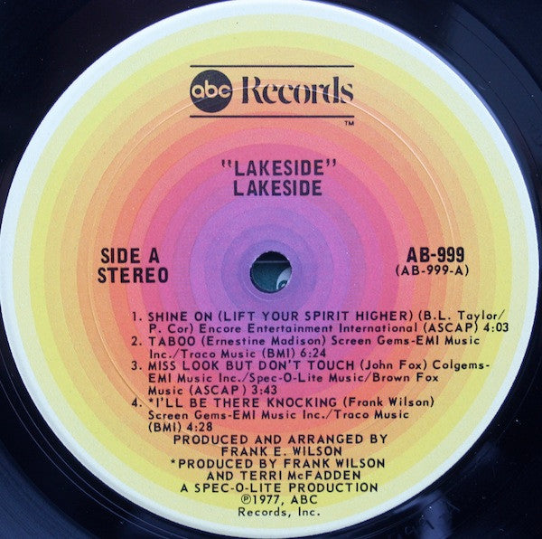 Lakeside : Lakeside (LP, Album, San)