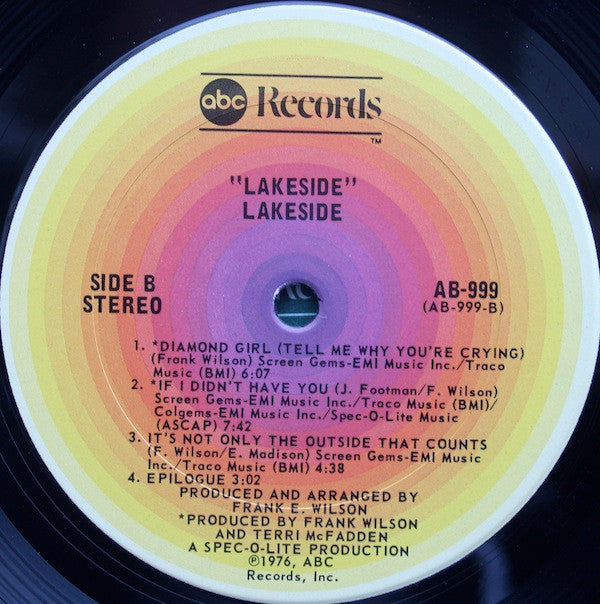 Lakeside : Lakeside (LP, Album, San)