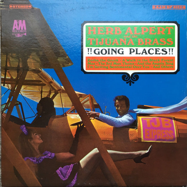 Herb Alpert & The Tijuana Brass : !!Going Places!! (LP, Album, Ter)