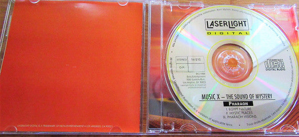 The Mystic Sound Orchestra : Music X - The Sound Of Mystery - Pharaoh (2xCD, Comp)