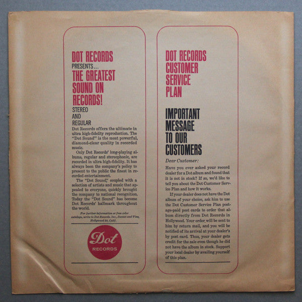 The Mills Brothers : The Mills Bros. Great Hits (LP, Album, Mono, Ind)