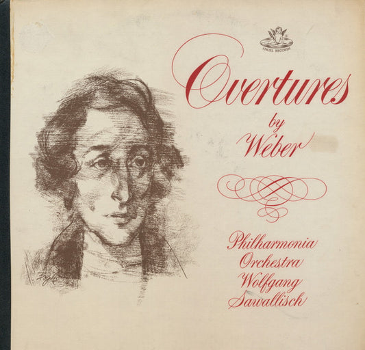 Carl Maria von Weber / Philharmonia Orchestra , Conducted By Wolfgang Sawallisch : Weber Overtures (LP, Album, Mono)